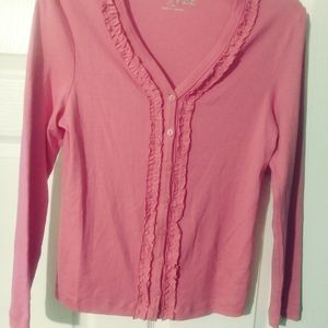 2 A TEE Classic Casual Relaxed Blouse.🌺